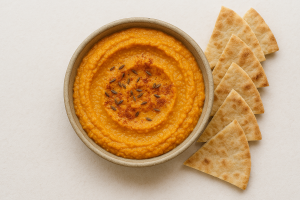 Paté FODMAP de zanahoria y comino
