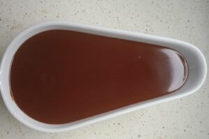 Salsa de chocolate baja en fodmap con thermomix